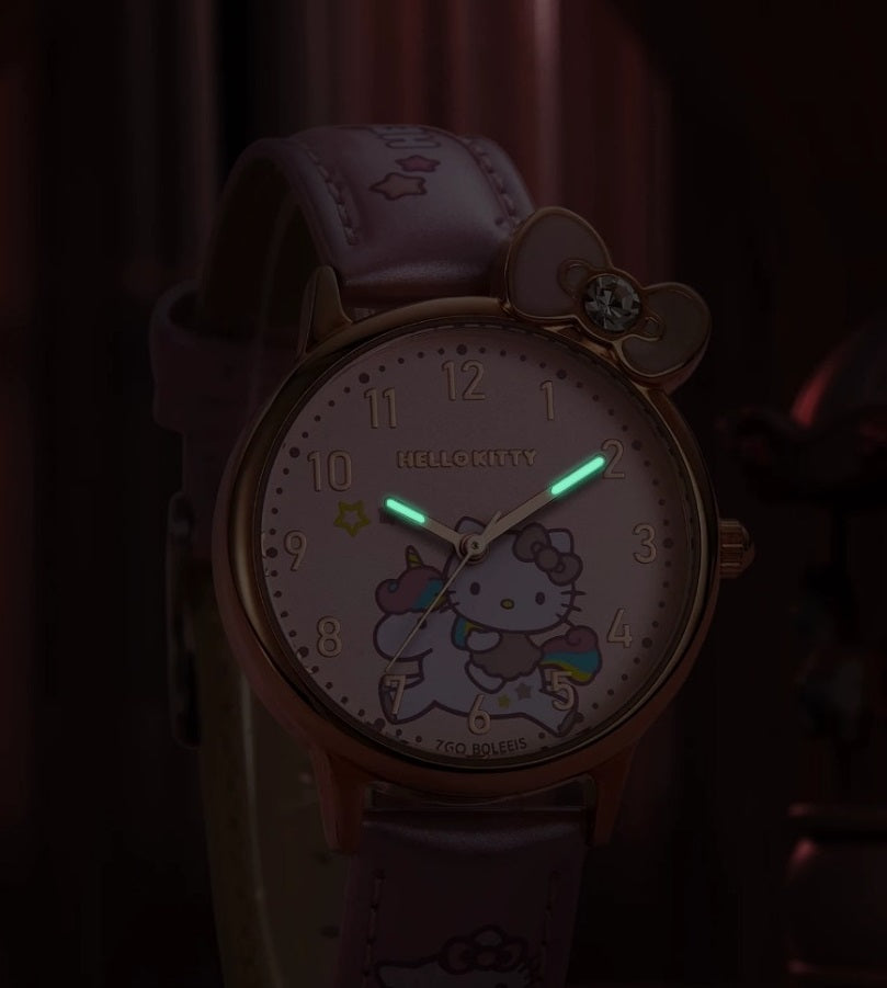 ZGO x Sanrio Hello Kitty Rainbow Unicorn Women's Watch