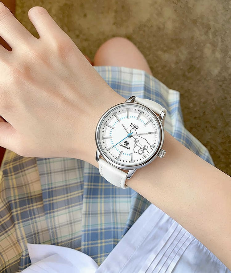 ZGO x Sanrio Cinnamoroll & Hello Kitty Women's Analog Watch