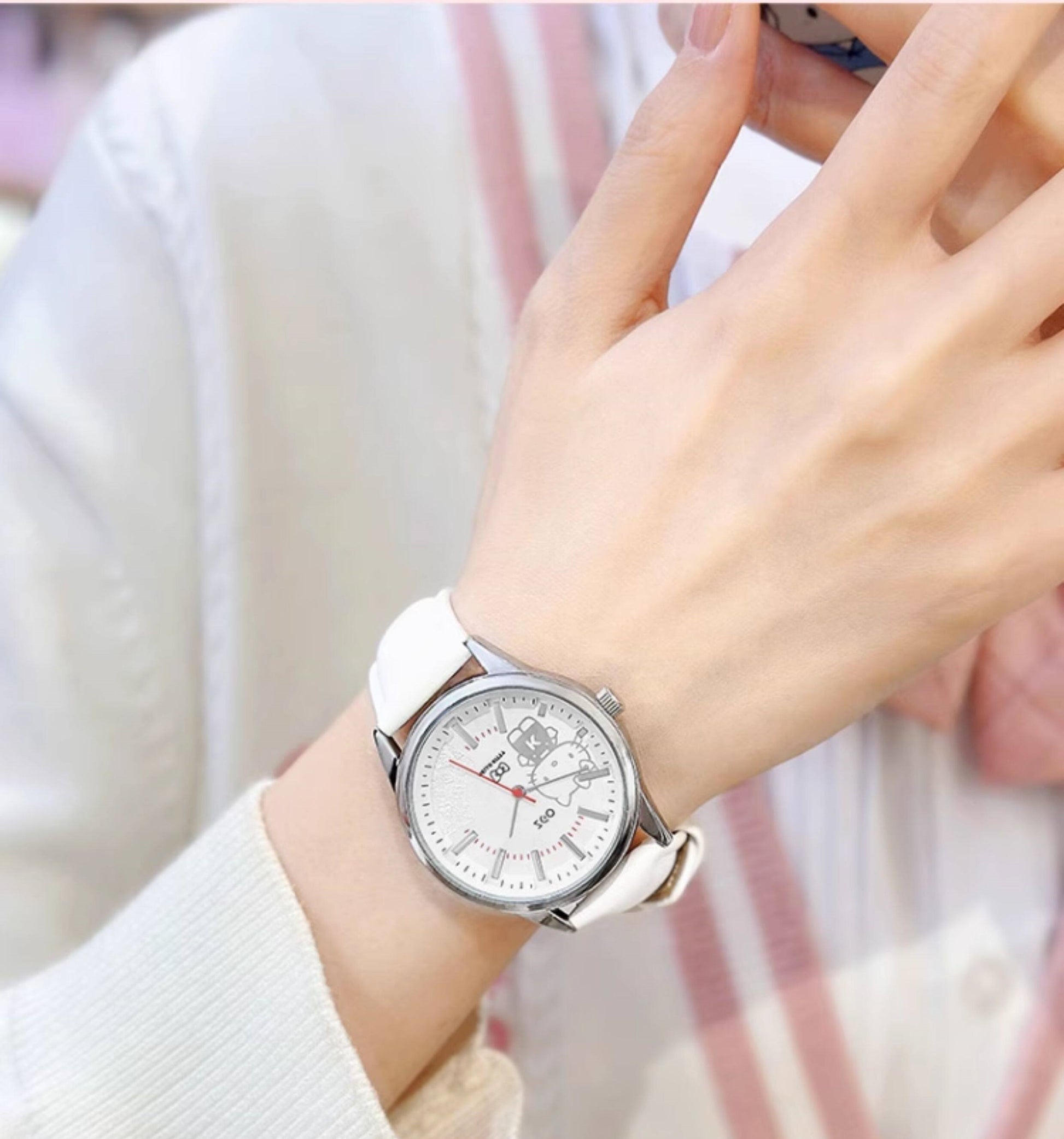 ZGO x Sanrio Cinnamoroll & Hello Kitty Women's Analog Watch