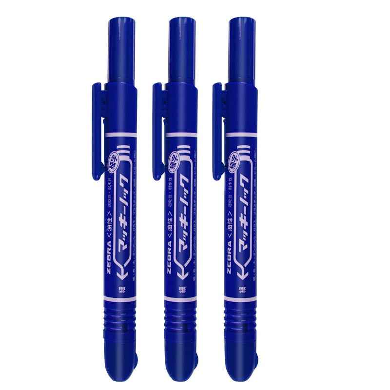 Zebra Permanent Pen,McKnock,Fine Point,3 Count P-YYSS6