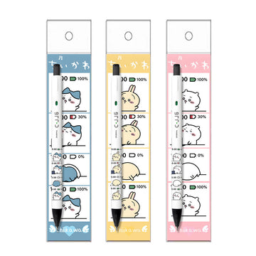 Bolígrafo de gel Zebra JJ6 0.5 mm tinta negra × Edición limitada Chiikawa paquete de 3