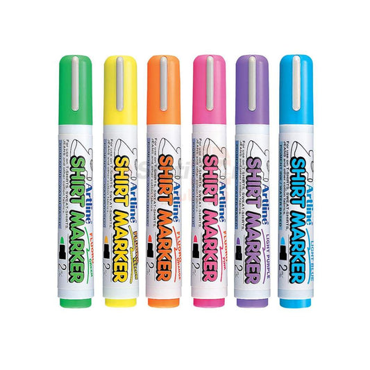 Artline Tshirt Marker Set of 6