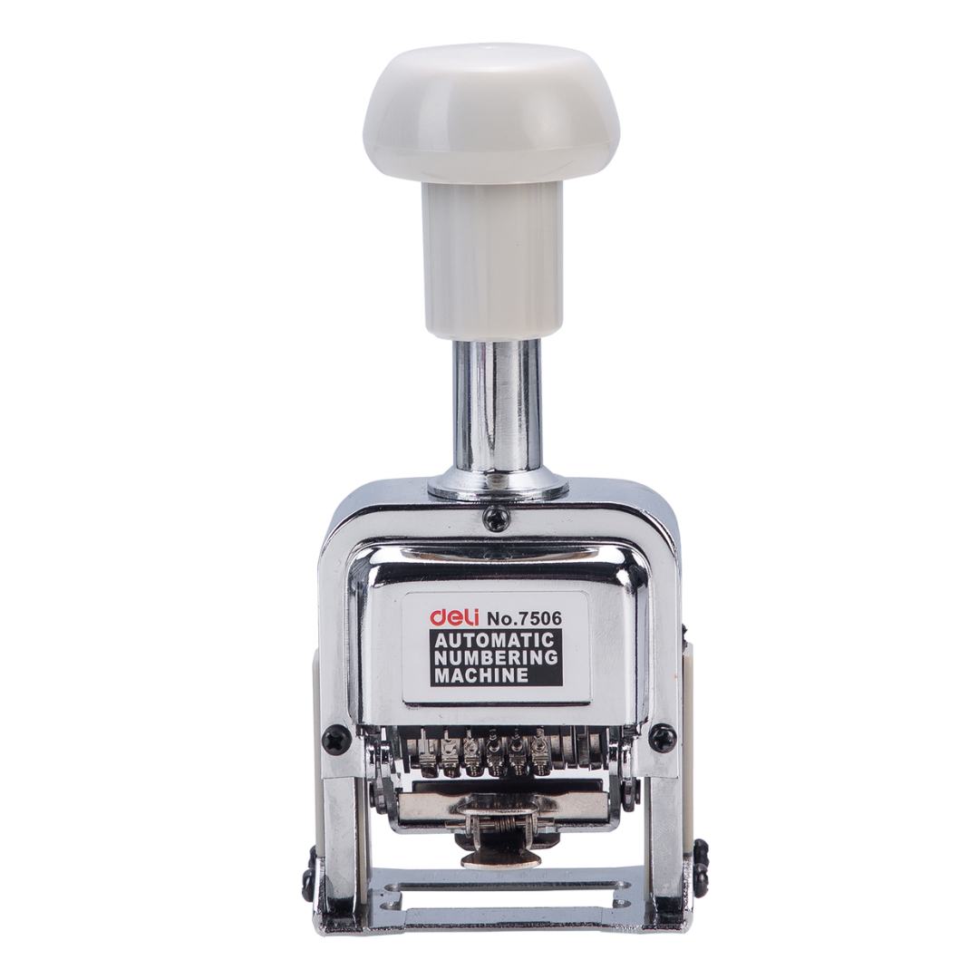 Number Machines Notes Deli 6 Digits Numbering Machine