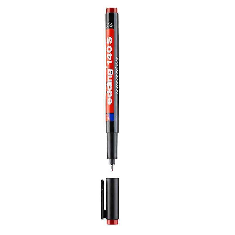 edding 140 S Permanente Marker Pen Black/Red/Blue Ink 10 Pack