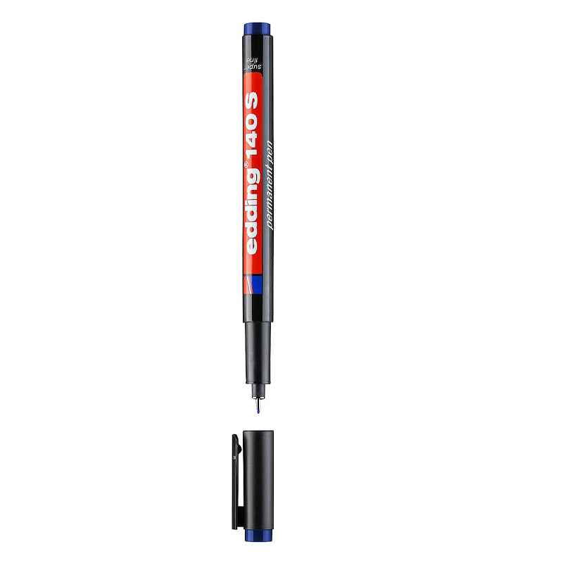 edding 140 S Permanente Marker Pen Black/Red/Blue Ink 10 Pack