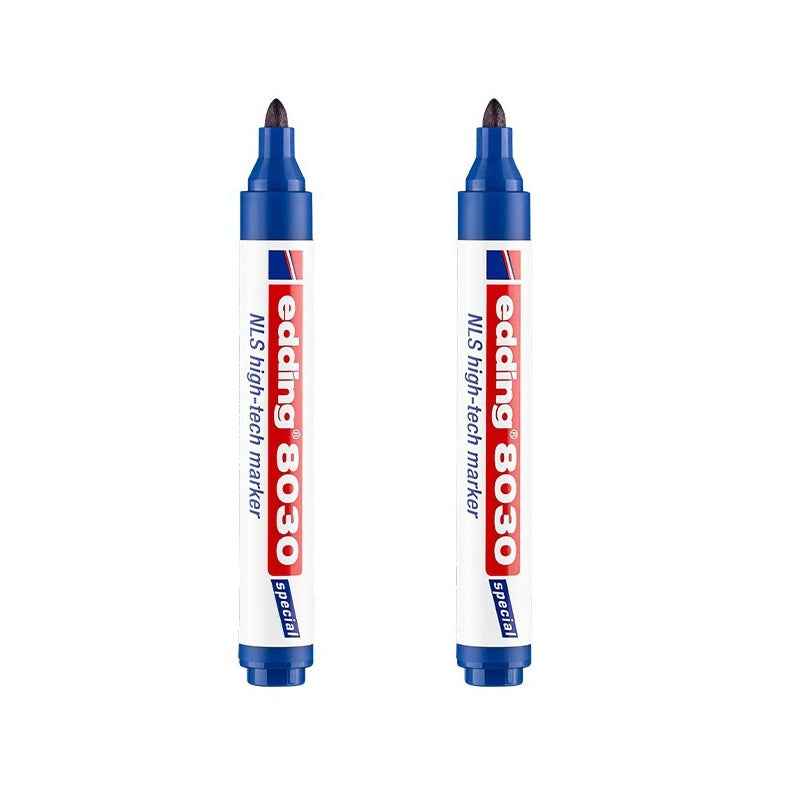 edding 8030 NLS high-tech marker low-corrosion marking ink 2 Pack