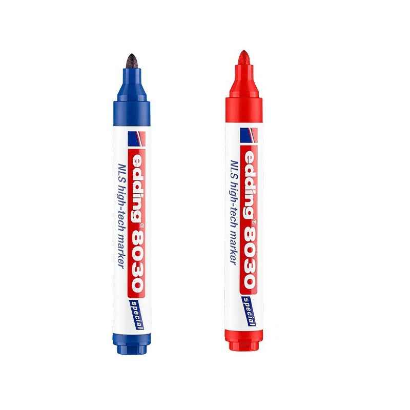 edding 8030 NLS high-tech marker low-corrosion marking ink 2 Pack