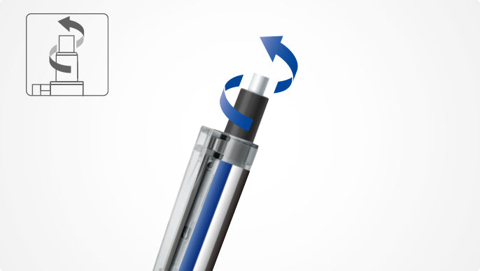 Tombow Mono Graph Lite Mechanical Pencil with Eraser - 0.5 mm