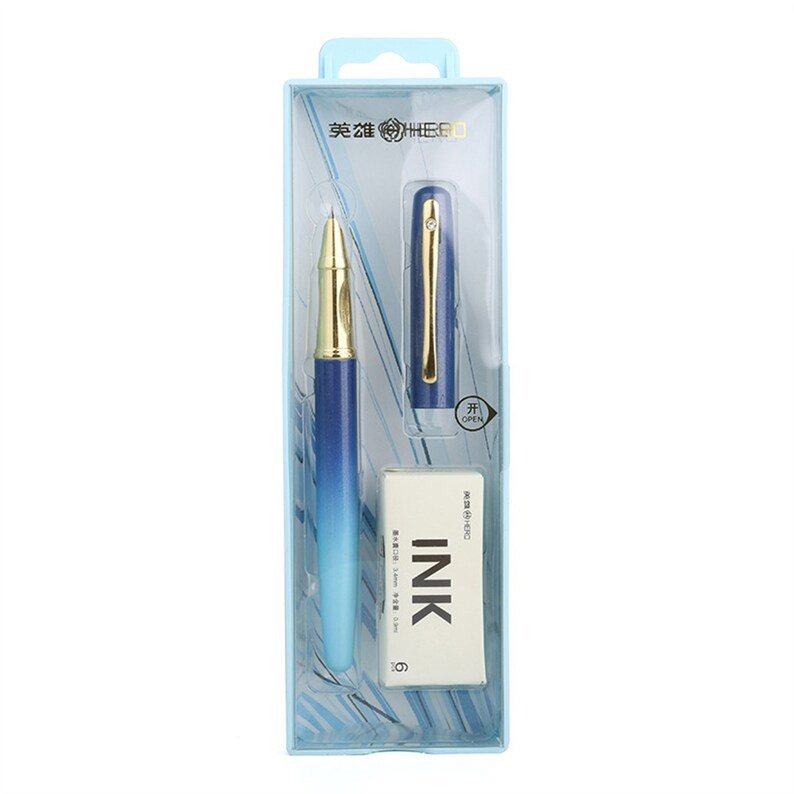 Hero 6179A Fountain Pen and Ink Gift Set