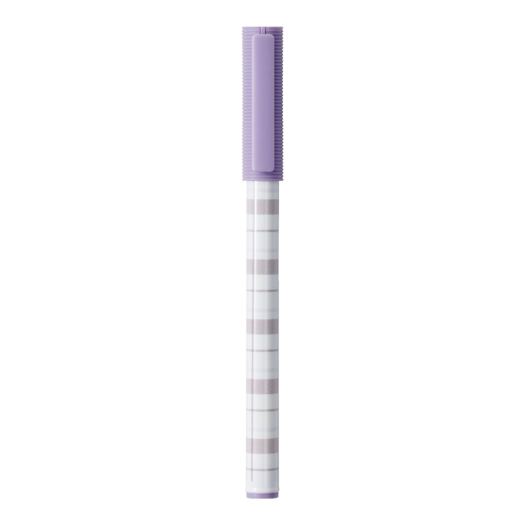 Kaco Jumbo Gel Ink Pen Plaid 4 Pack