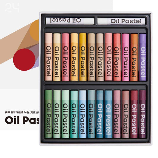 Kalor Oil Pastels Crayons - Pack of 24 and 48 Colors