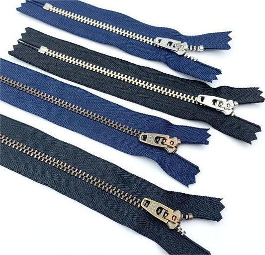 13cm/14cm/15cm YKK Metal Closed-end Zippers for Jeans