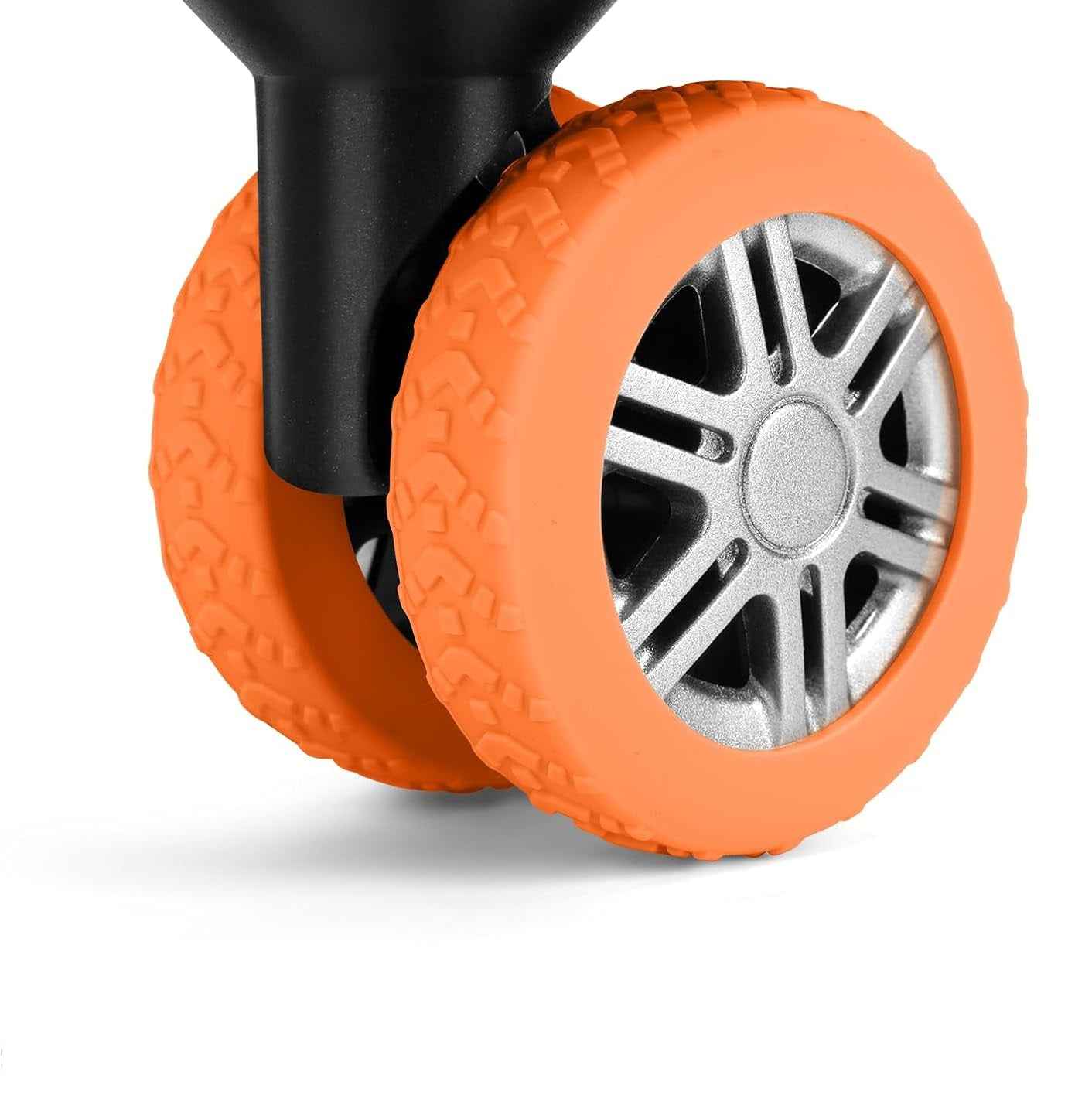 Silicone Suitcase Luggage Wheel Covers Protectors 8 Pack