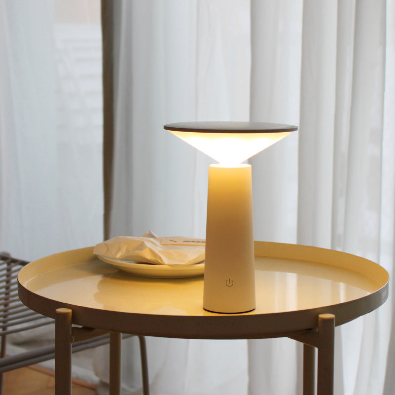 MINI i Rechargeable Night Light | 3 Color Temperatures | Stepless Dimming | 40° Tiltable Head | Compact Desk Lamp