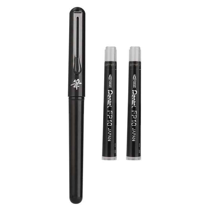 Pentel Pocket Brush Pen with 2 Refills