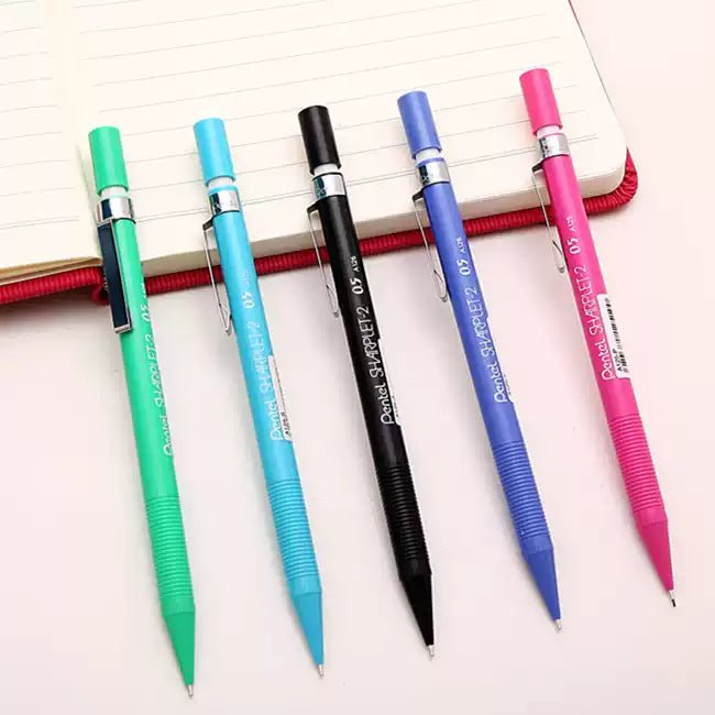 Pentel Sharplet-2 Mechanical Automatic Pencil, 0.5mm, 5 Pack