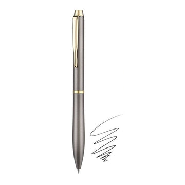 Caneta Esferográfica Pilot ETERLINK Metal | Tinta Preta 0,7mm | Retrátil por Torção | Tinta Acro