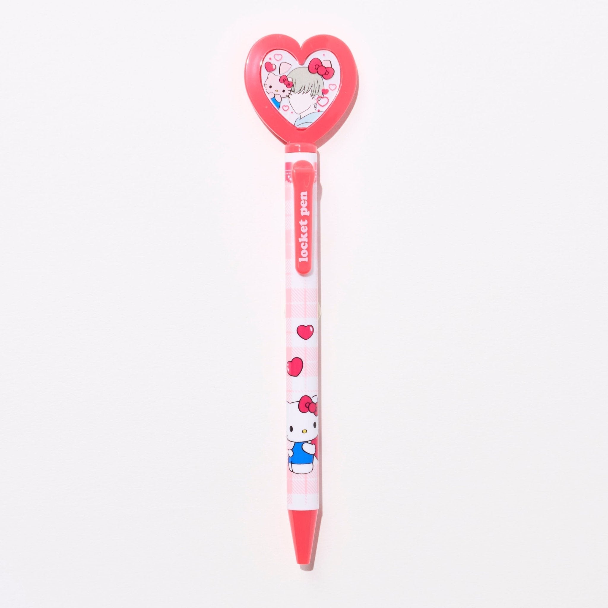 Epoch Chemical Japanese Sanrio Heart Locket Ballpoint Pen 0.7mm