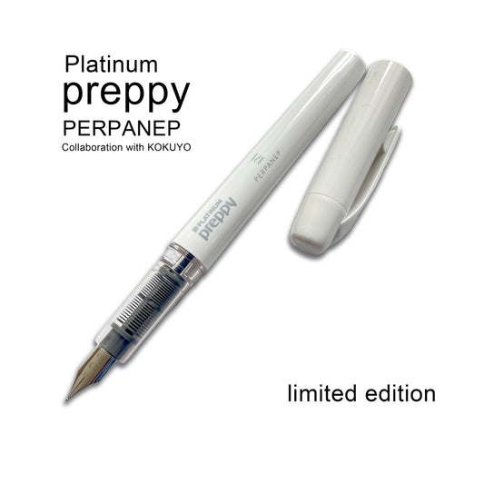KOKUYO PERPANEP x Platinum Preppy Fountain Pen | Paper-Matched Ink System | Japanese Stationery Collaboration