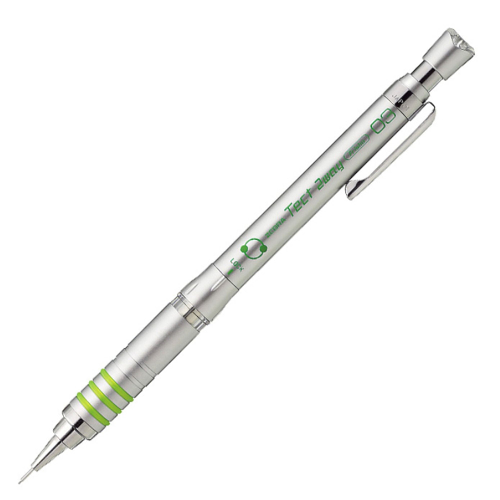 MECHA TECTER リスタイ 美品 Zebra Tect 2 Way Mechanical Pencil 0.3mm