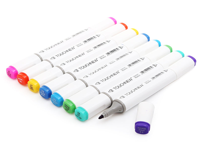 TOUCHNEW 80 Color Sketch Markers Animation Manga Set with Carry Bag - TTpen