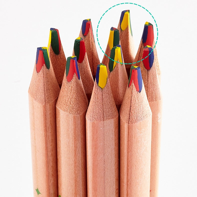 Tastaful 4in1 Color Pencil 6 Pack