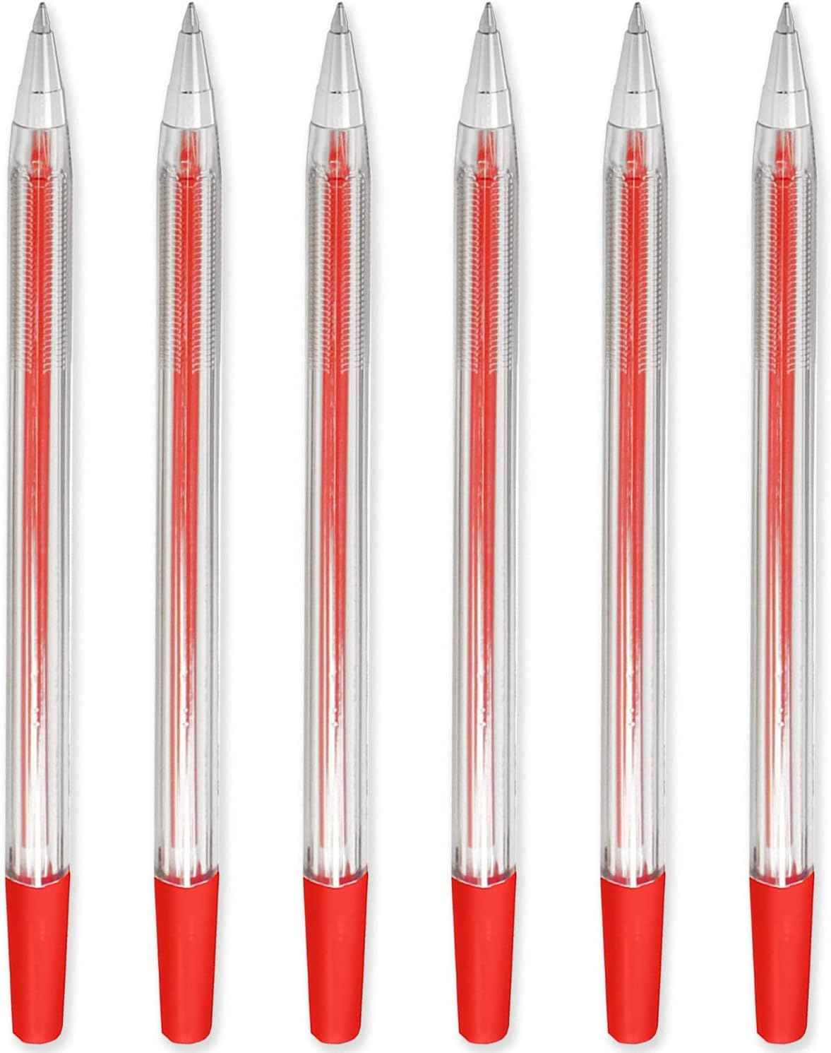 uni SA-S Stick Ballpoint Pen - 0.7mm - Black/Red/Blue Ink - Pack of 12