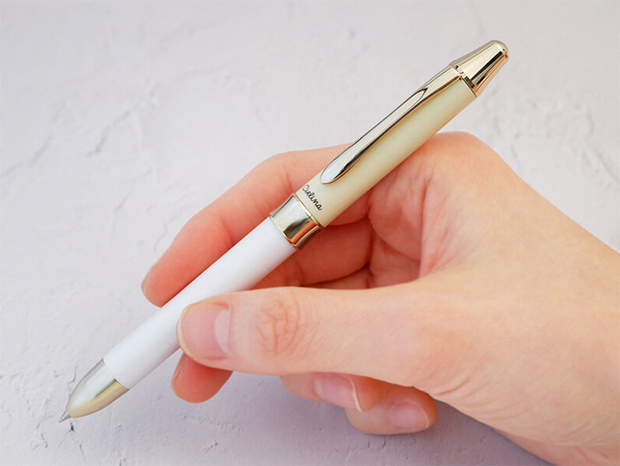 Pentel Cielina Multi-Function Pen | 0.5mm Black & Red Ballpoint + Mechanical Pencil | 3-in-1