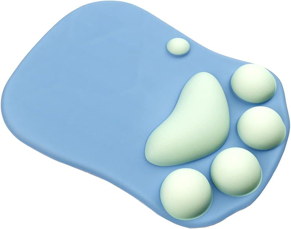 Cat Paw Mousepads Non-Slip Rubber Base Mousepad for Gaming PC Laptop