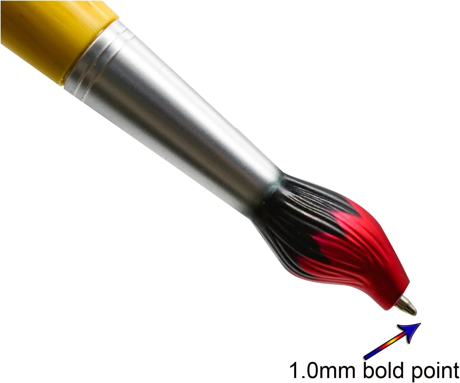 10PCS Bamboo Paintbrush Ballpoint Pens