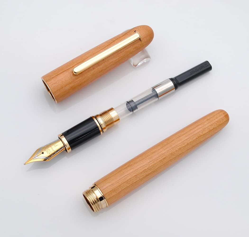 JINHAO 9036 Natural Wood Fountain Pen
