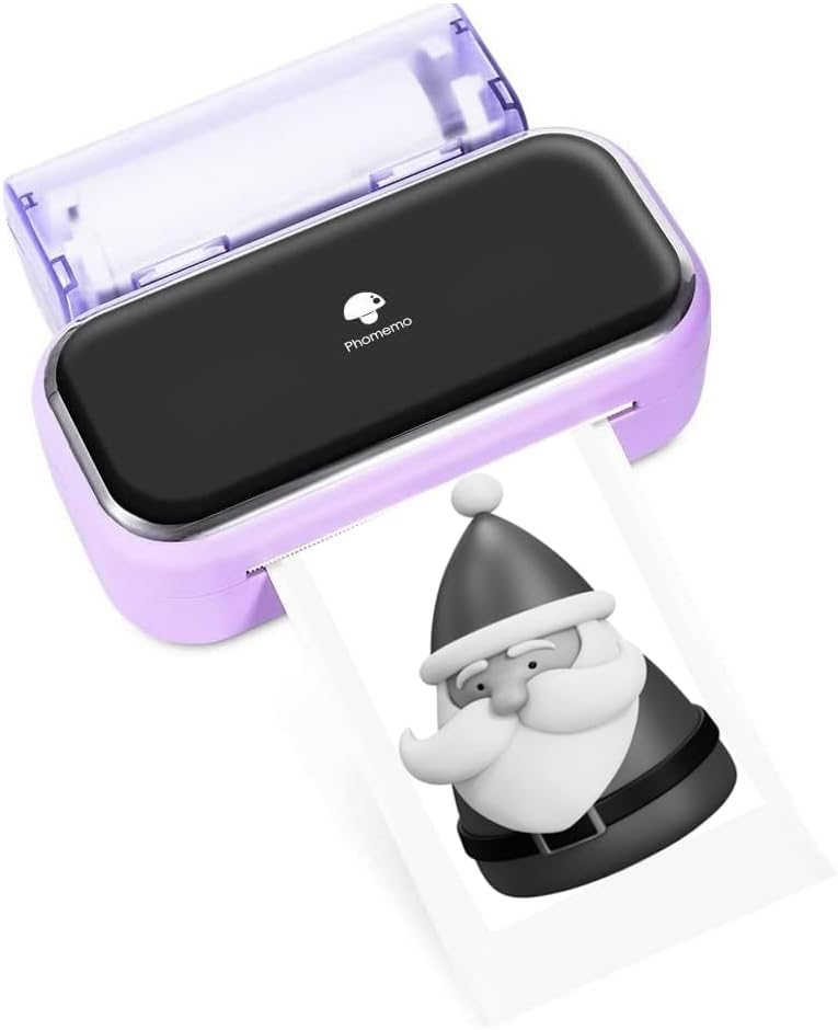 Phomemo M03 Portable Bluetooth Printer for 2-3 Inch Width Thermal Paper
