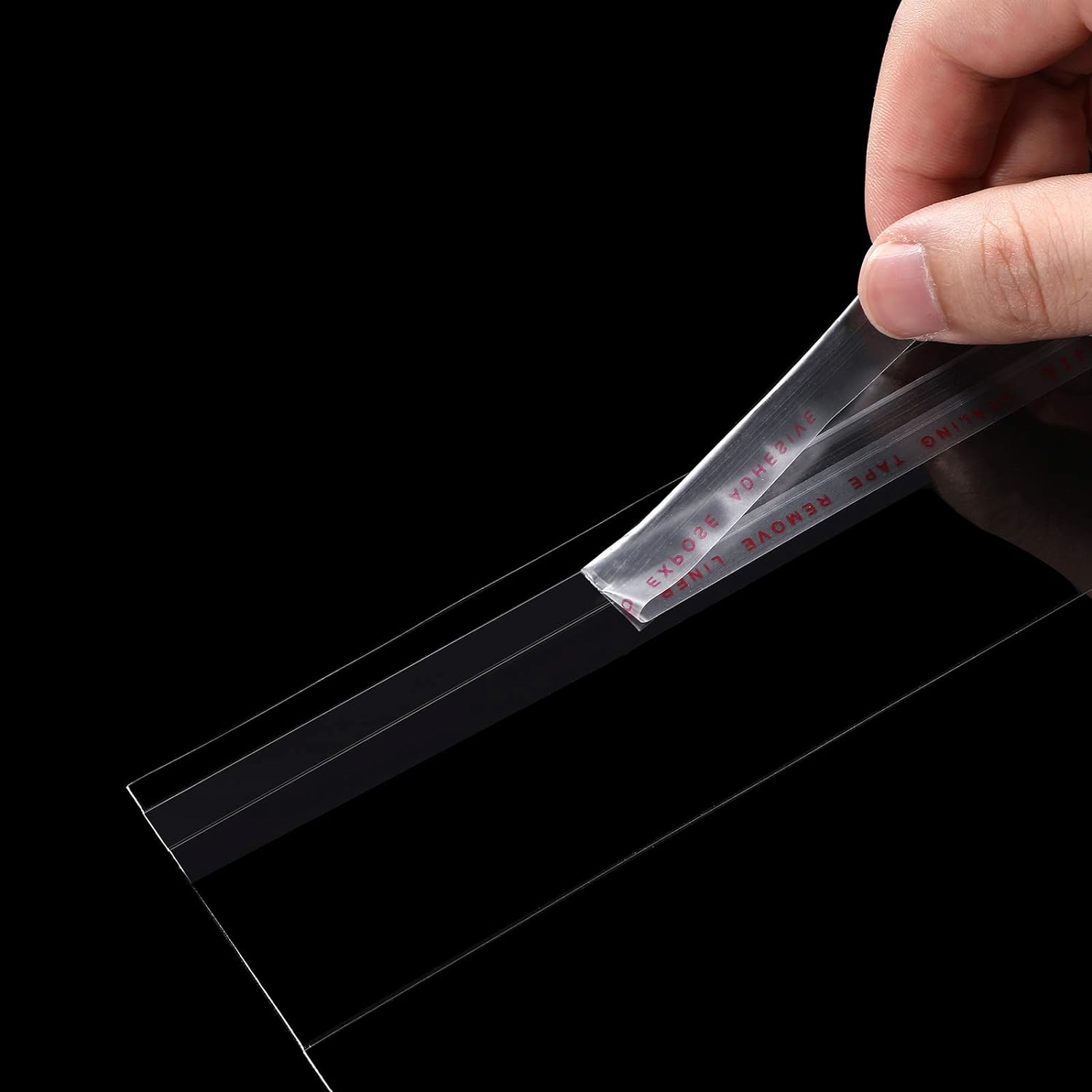 Clear Sleeves Storage Transparent Sealing Bags for Art Photo