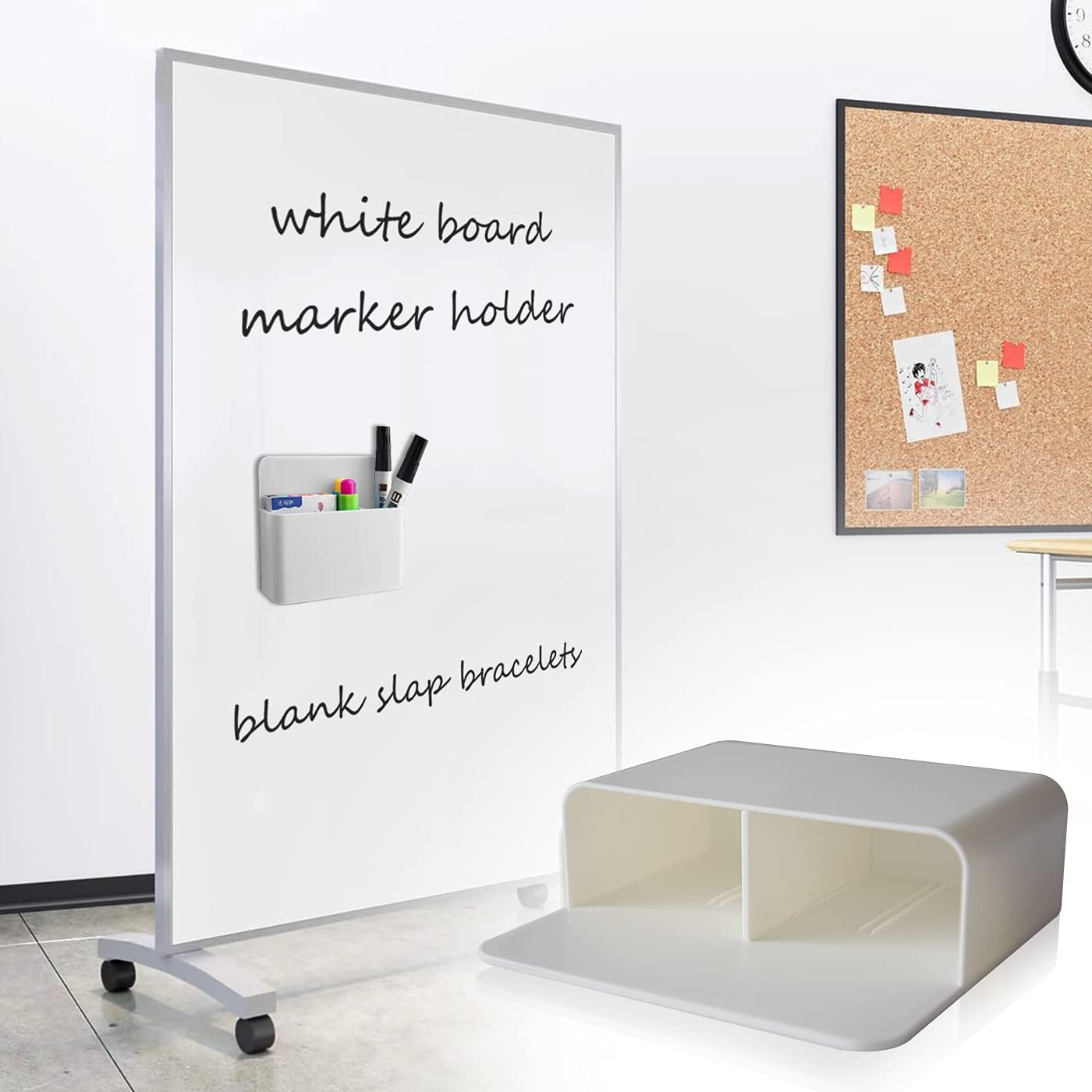 Magnetic Dry Erase Marker Pen Holder for Fridge Whiteboard,1 Pack