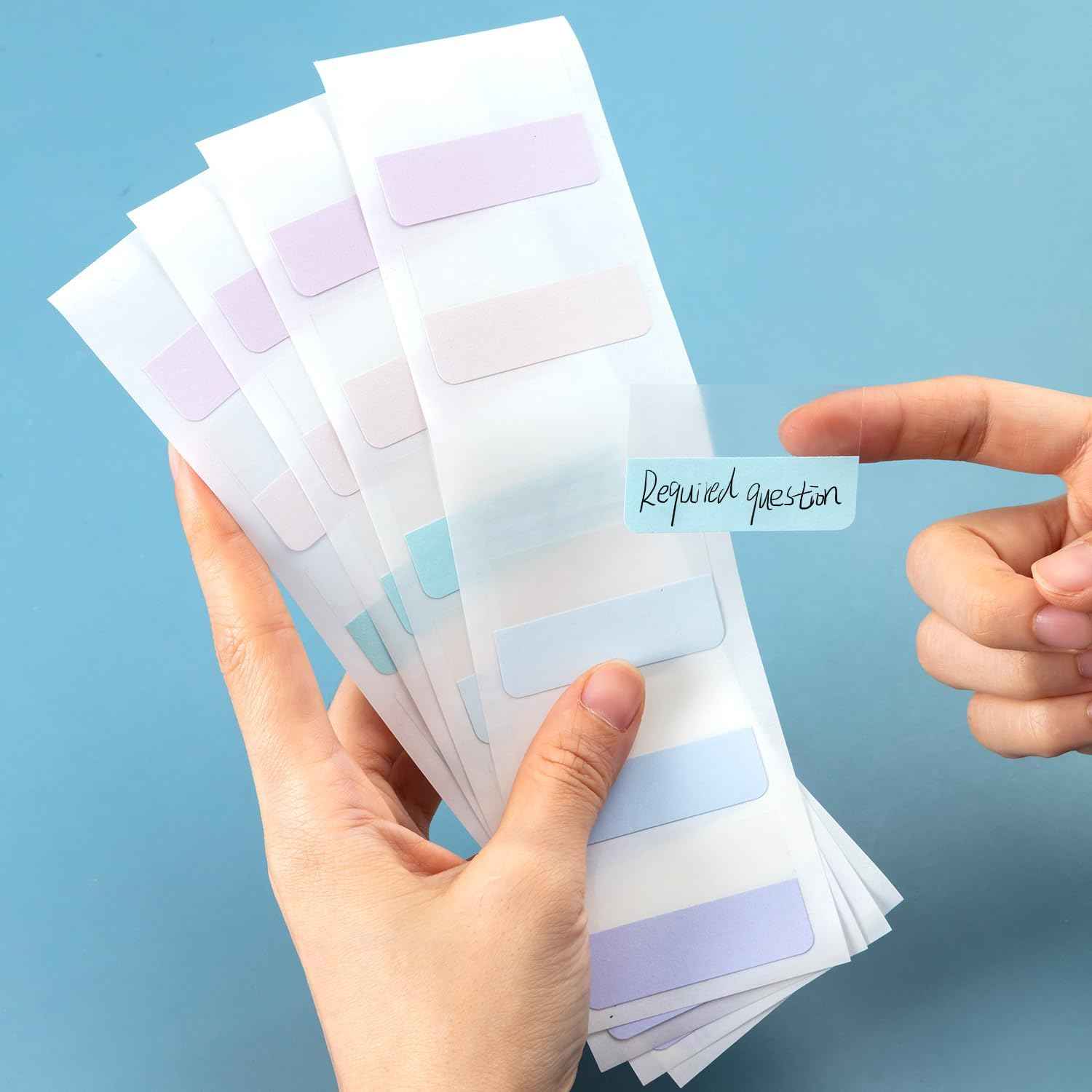 Annotation Notes Packs 5 Pack Sticky Notes Annotation Tabs 300pcs Index Labels,Morandi Color
