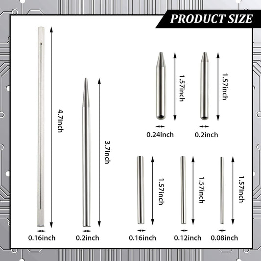 10Pcs Metal DIY Model Tool Needle-Nose Pliers Set