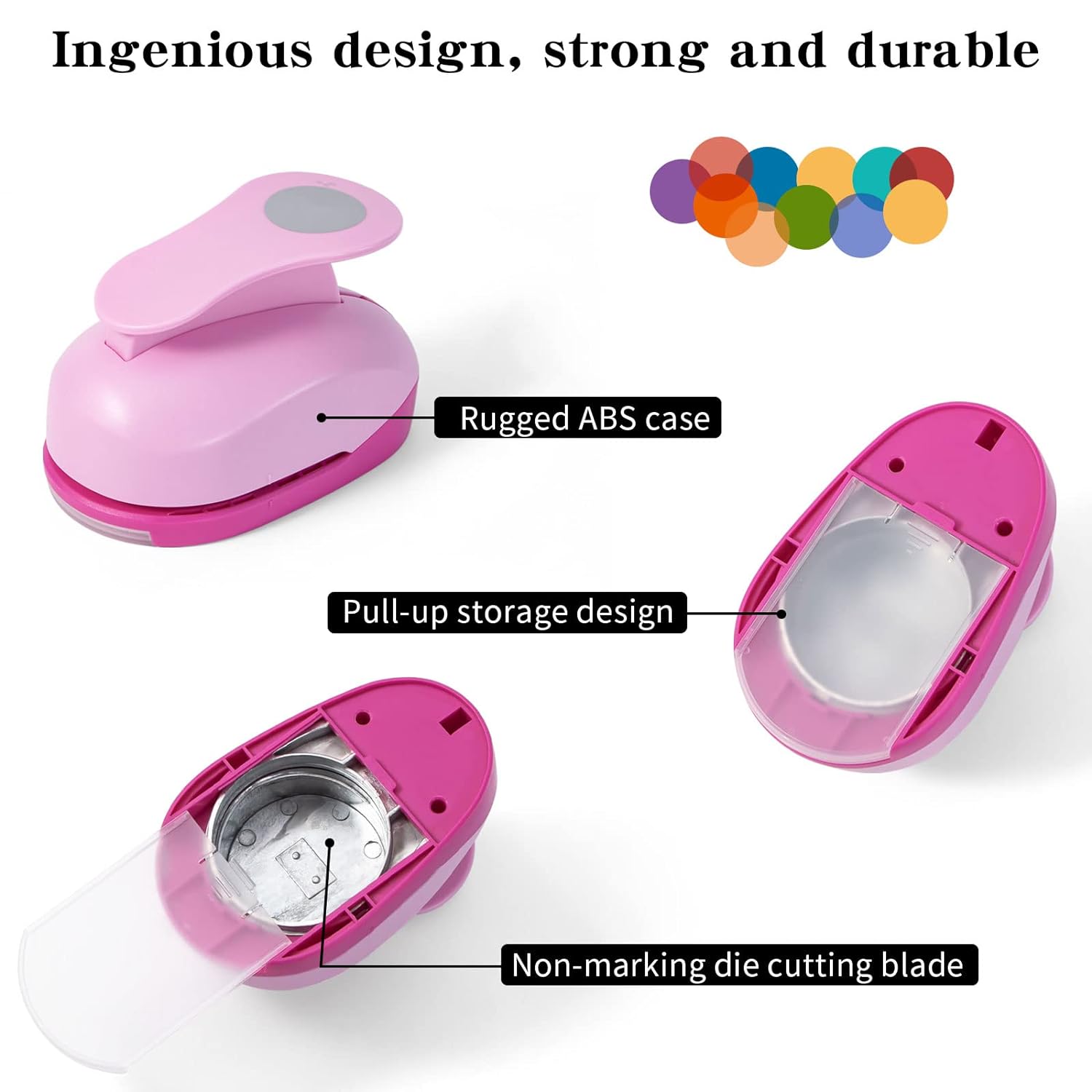 2 Inch Craft Hole Paper Punch Shape Circle for Cardstock,Scrapbooks