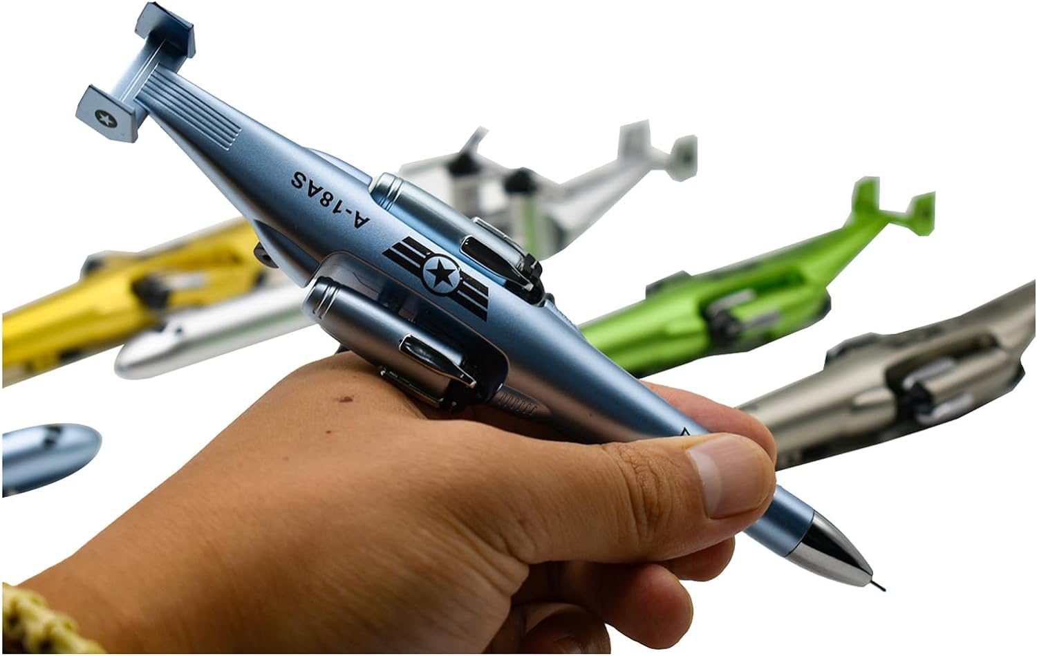 5PCS Novelty Warcraft Gel Pens Airplane Shape