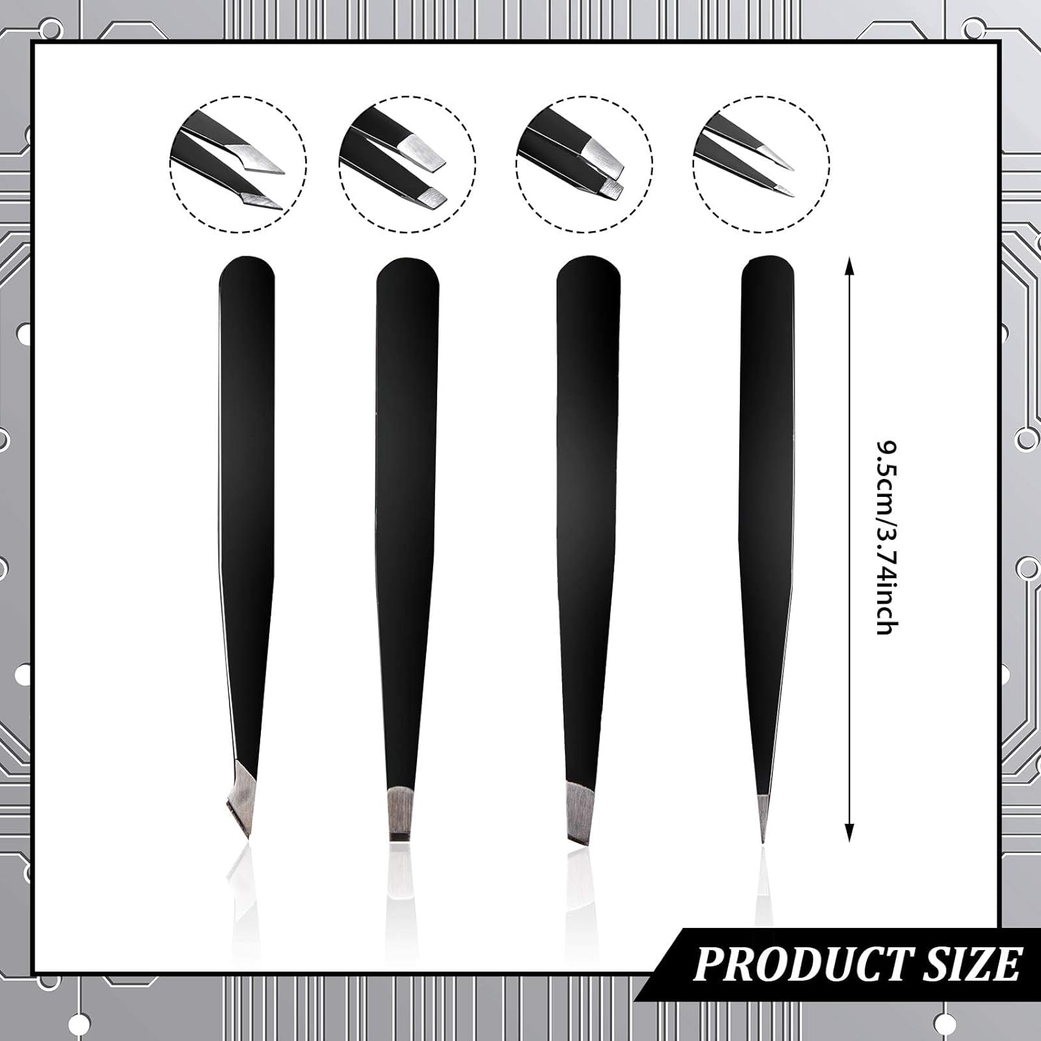 17Pcs Metal Puzzle DIY Tool Set Tab Edge Cylinder Cone Shape Bending