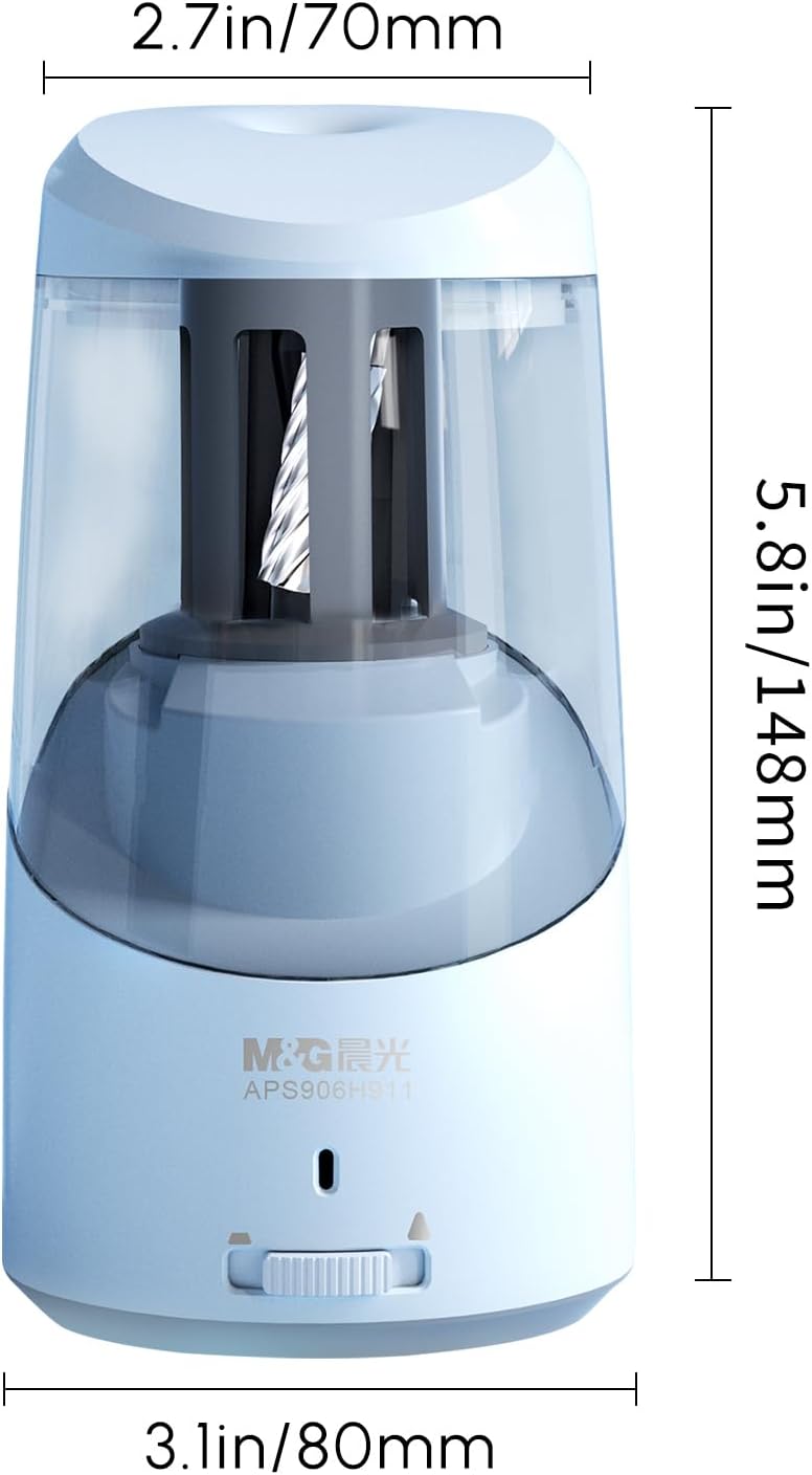 M&G Electric Pencil Sharpener USB Operated for 6-8mm Pencils