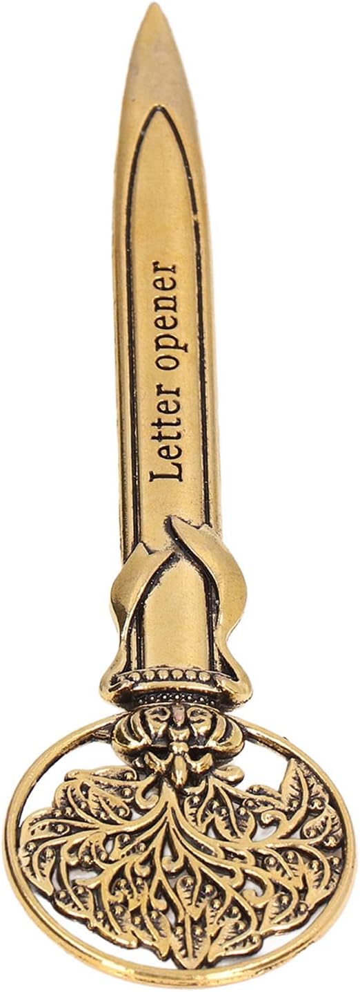 3pcs Retro Letter Opener Knife Compact Portable Envelope Slitter