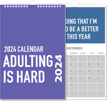 Adulting is Hard 2024 Calendar - TTpen