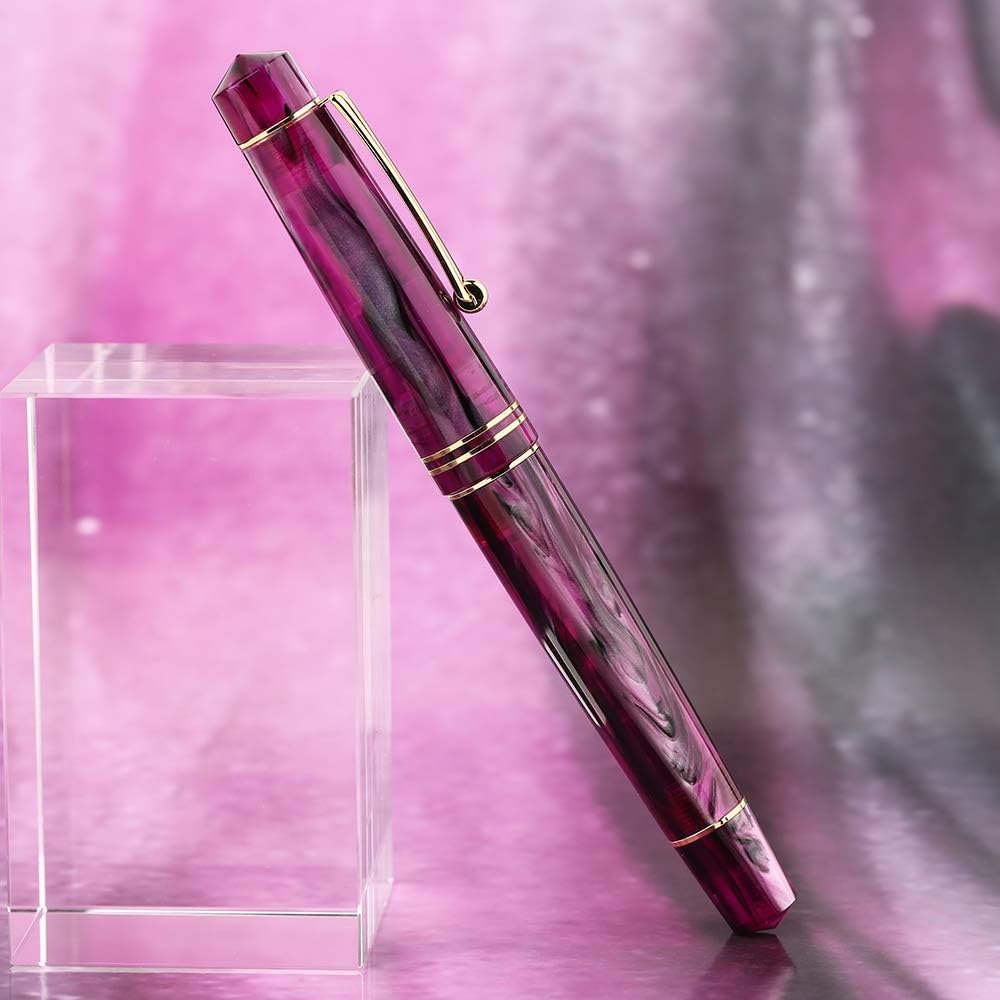 Majohn M800 Acrylic Fountain Pen,Germany Bock Fine Nib