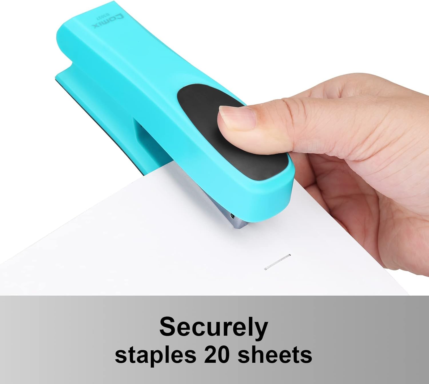 Comix Desktop Stapler,20 Sheets Capacity Commercial Desk Stapler