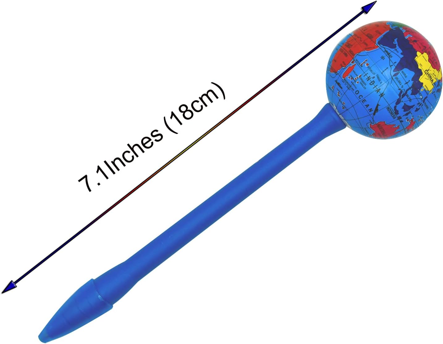 4PCS World Globe Earth Tellurion Ballpoint Pens 1.0MM Black Ink