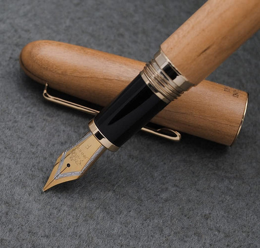 JINHAO 9036 Natural Wood Fountain Pen