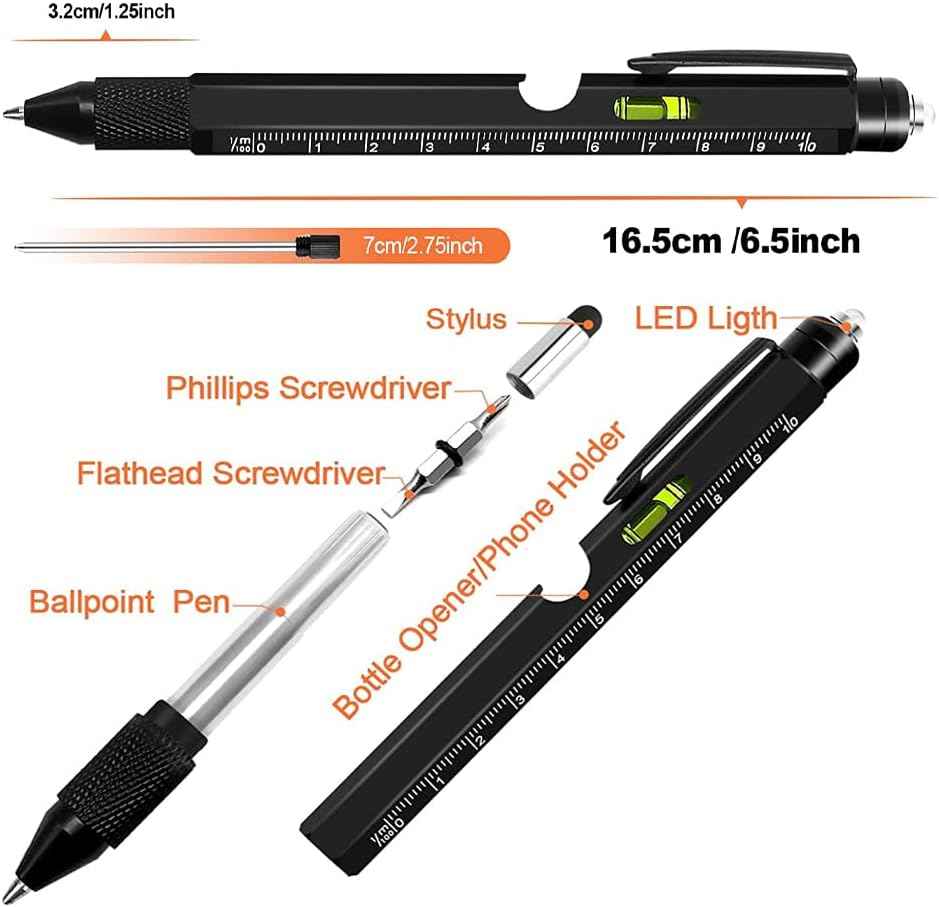 9in1 multitoolpen voor mannen, vader en echtgenoot die alles al hebben 9in1 multitoolpen voor mannen, vader en echtgenoot die alles al hebben