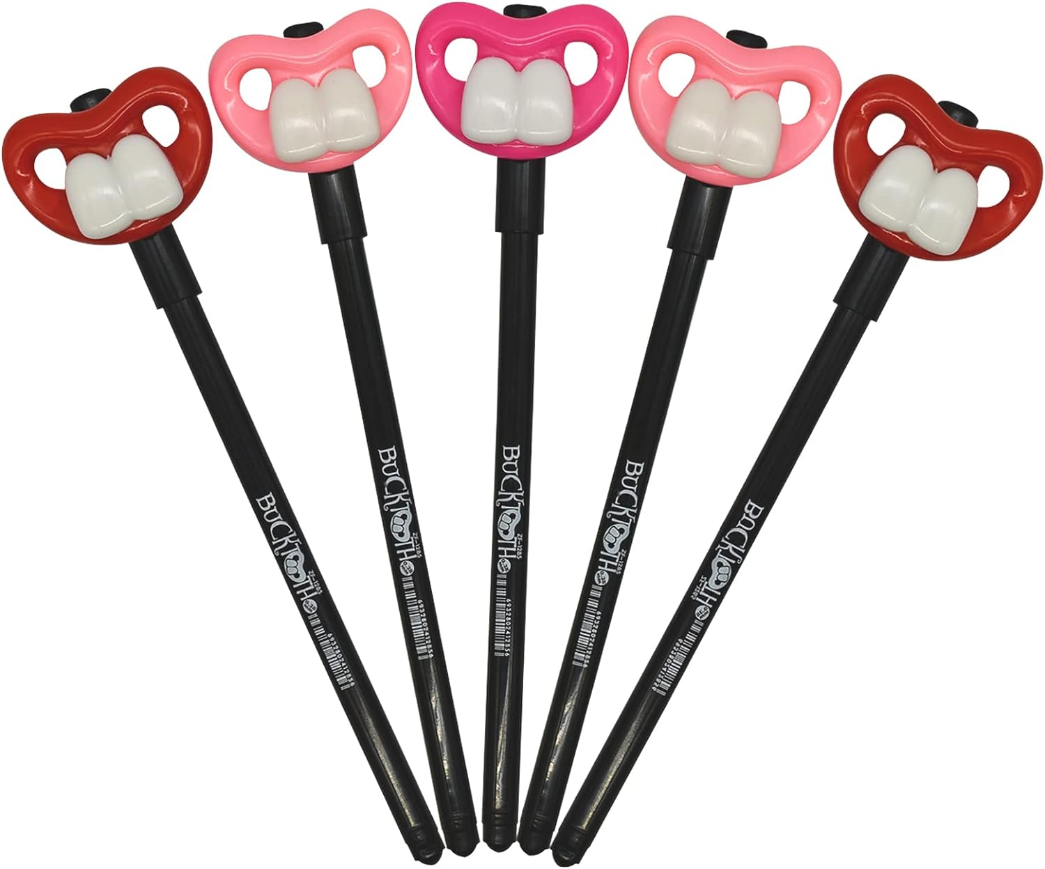 12PCS Funny Dental Tooth Gel Pens Black Ink