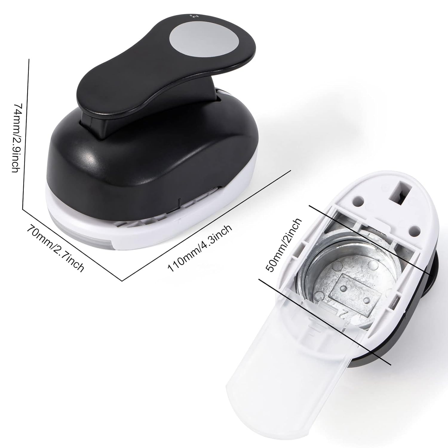 2 Inch Craft Hole Paper Punch Shape Circle for Cardstock,Scrapbooks