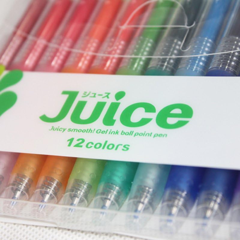 Pilot Juice Gel Ink Ballpoint Pen, 0.5mm, 12 Color Set